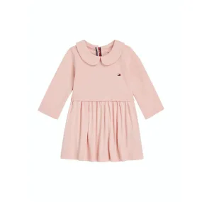 Tommy Hilfiger Soft Rose Pique Pointelle Regular Dress Ls