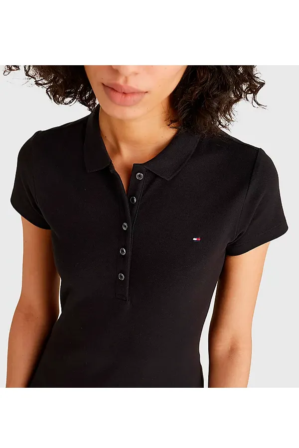 Tommy Hilfiger Women Polo Dress Black