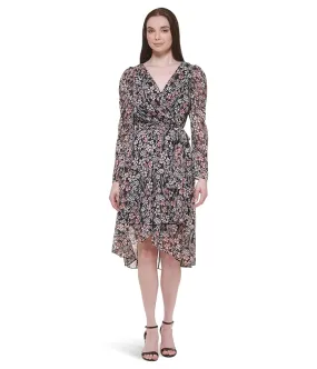 Tommy Hilfiger Woven Wrap Dress Women's