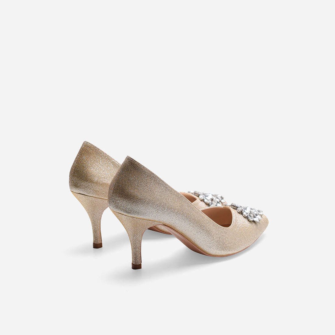 Twilight Cynthia Gold Pumps