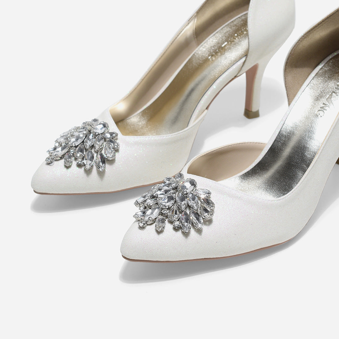 Twilight Cynthia White Pumps