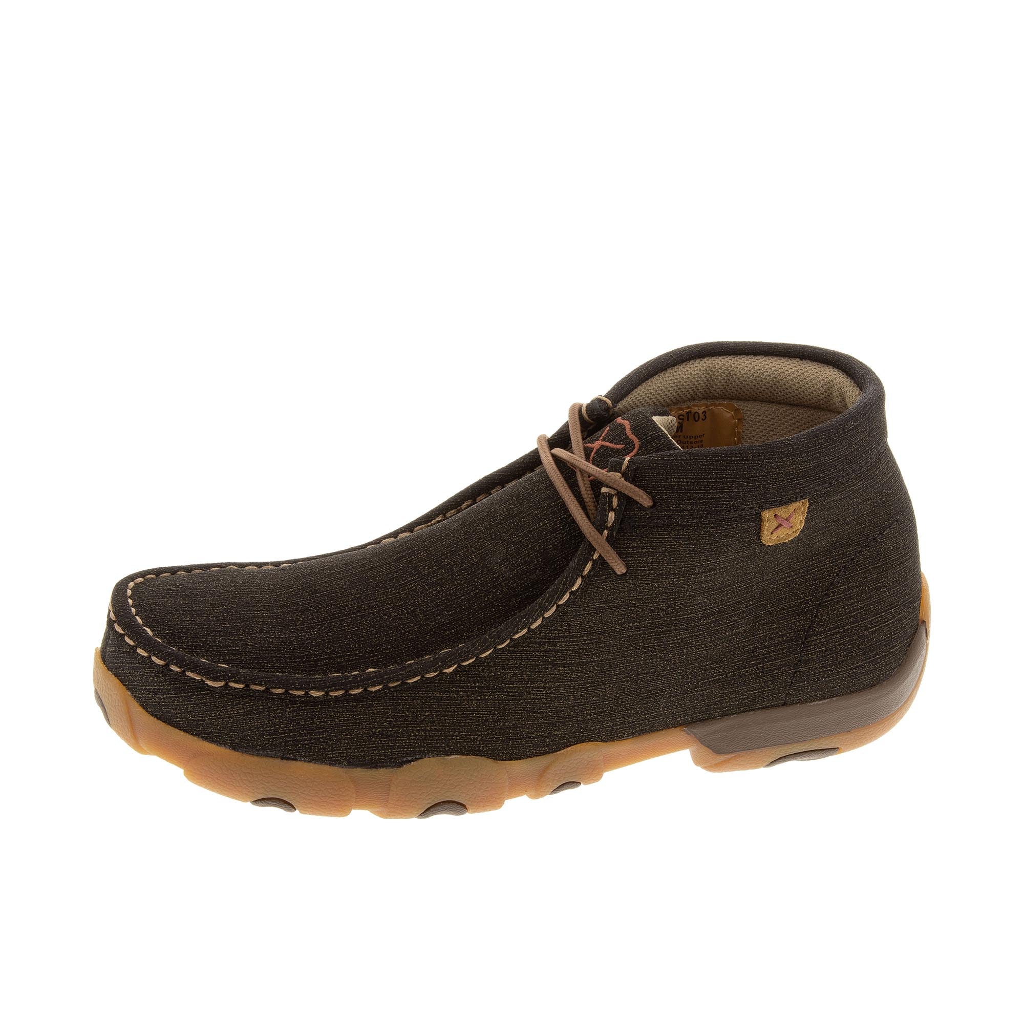 Twisted X Work Chukka Driving Moc Steel Toe Charcoal