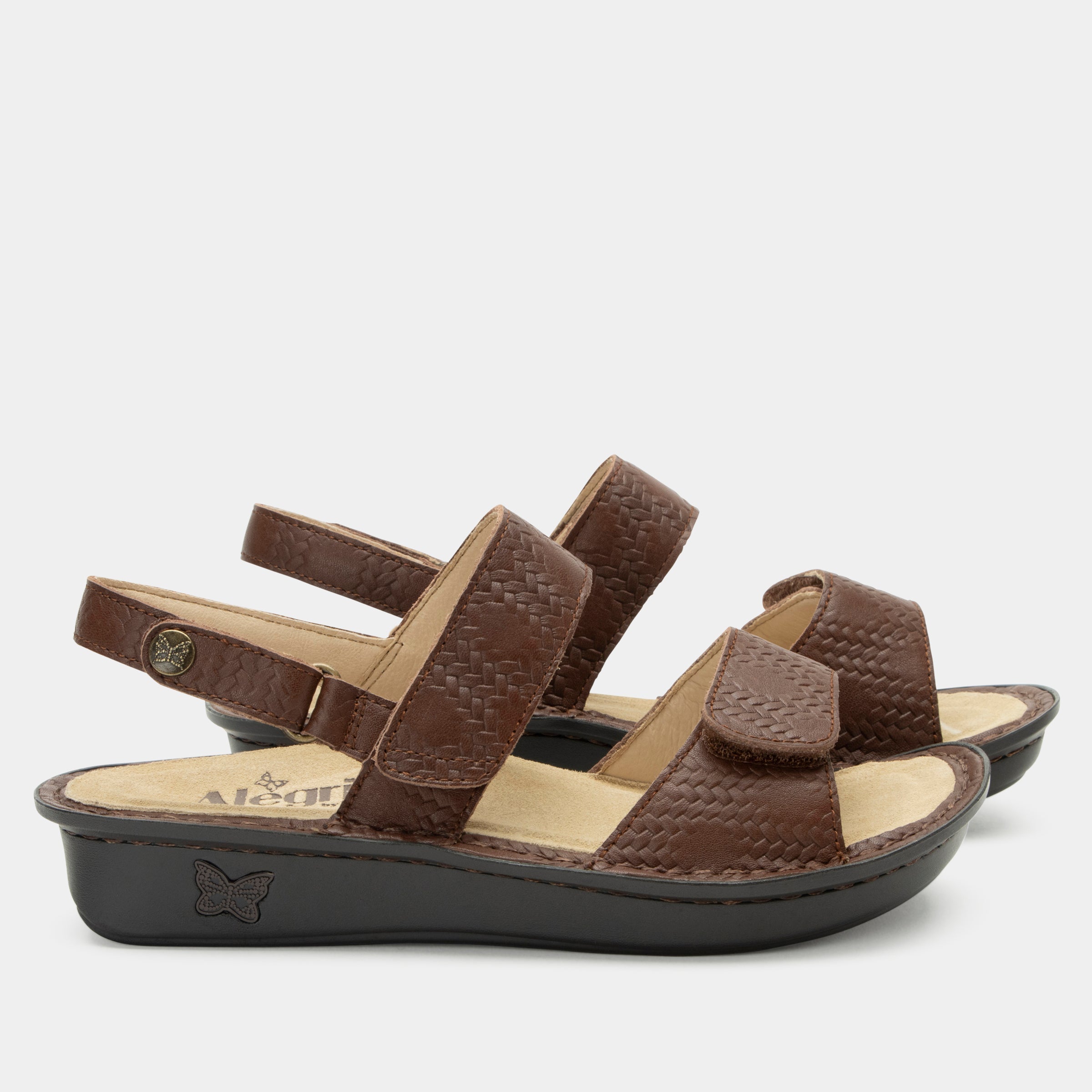 Verona Basketry Coffee Sandal