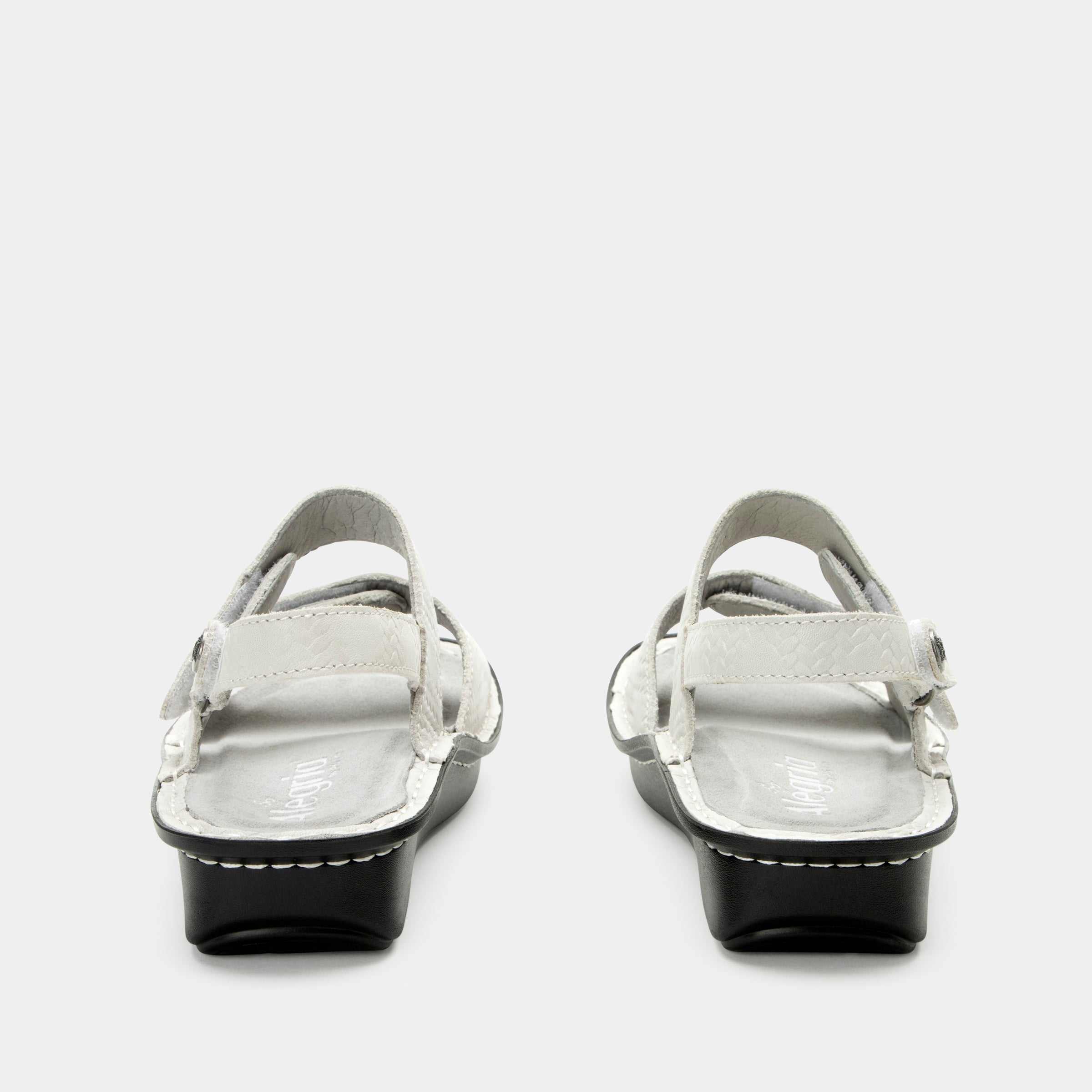 Verona Basketry White Sandal