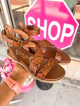 Very G Belinda Sandals - Rust