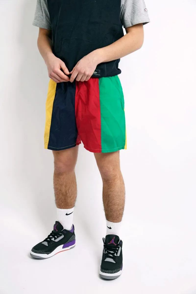 Vintage 90s summer shorts men multi