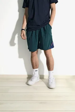 Vintage summer shorts mens green