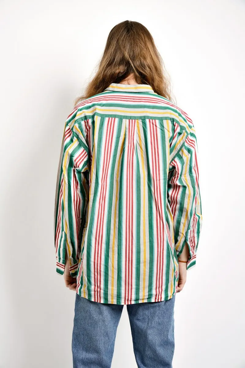 Vintage summer striped shirt