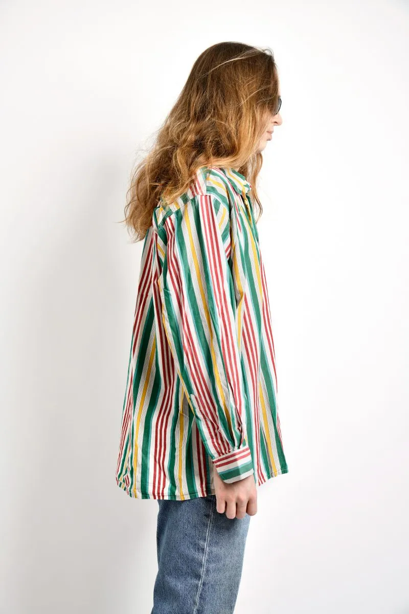 Vintage summer striped shirt