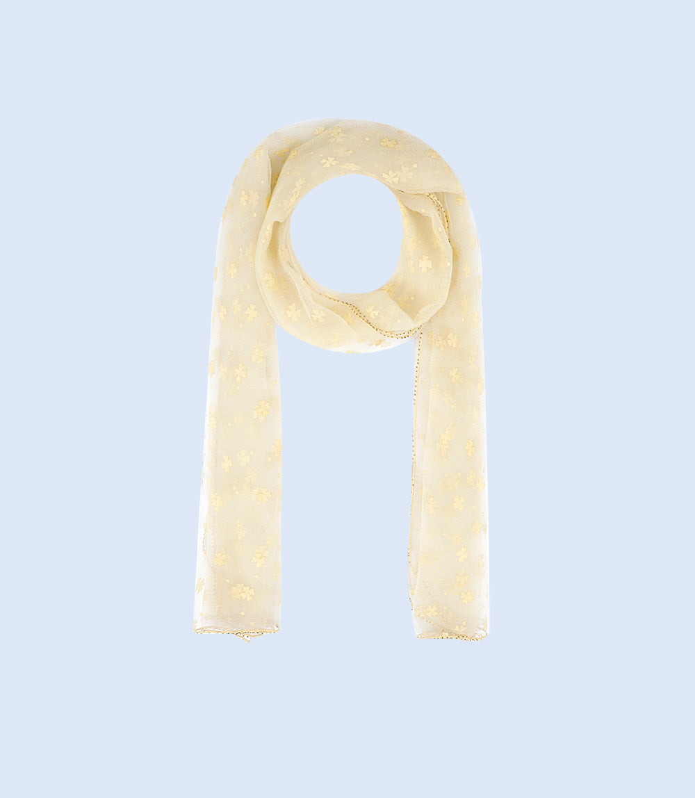 WA0836-MUSTARD-Scarf For Women