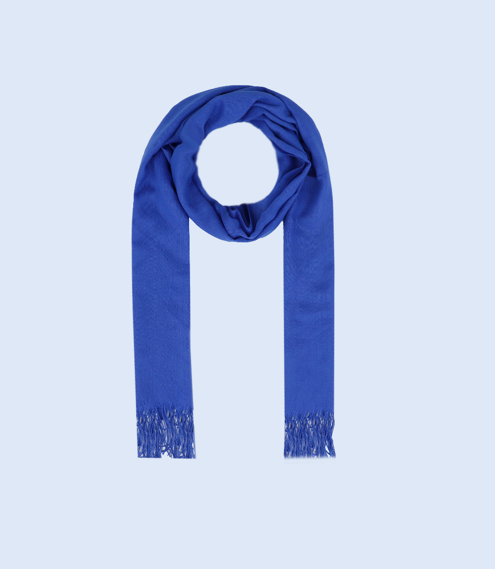 WA0887-NAVY-Scarf For Women