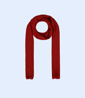 WA0894-MAROON-Scarf For Women