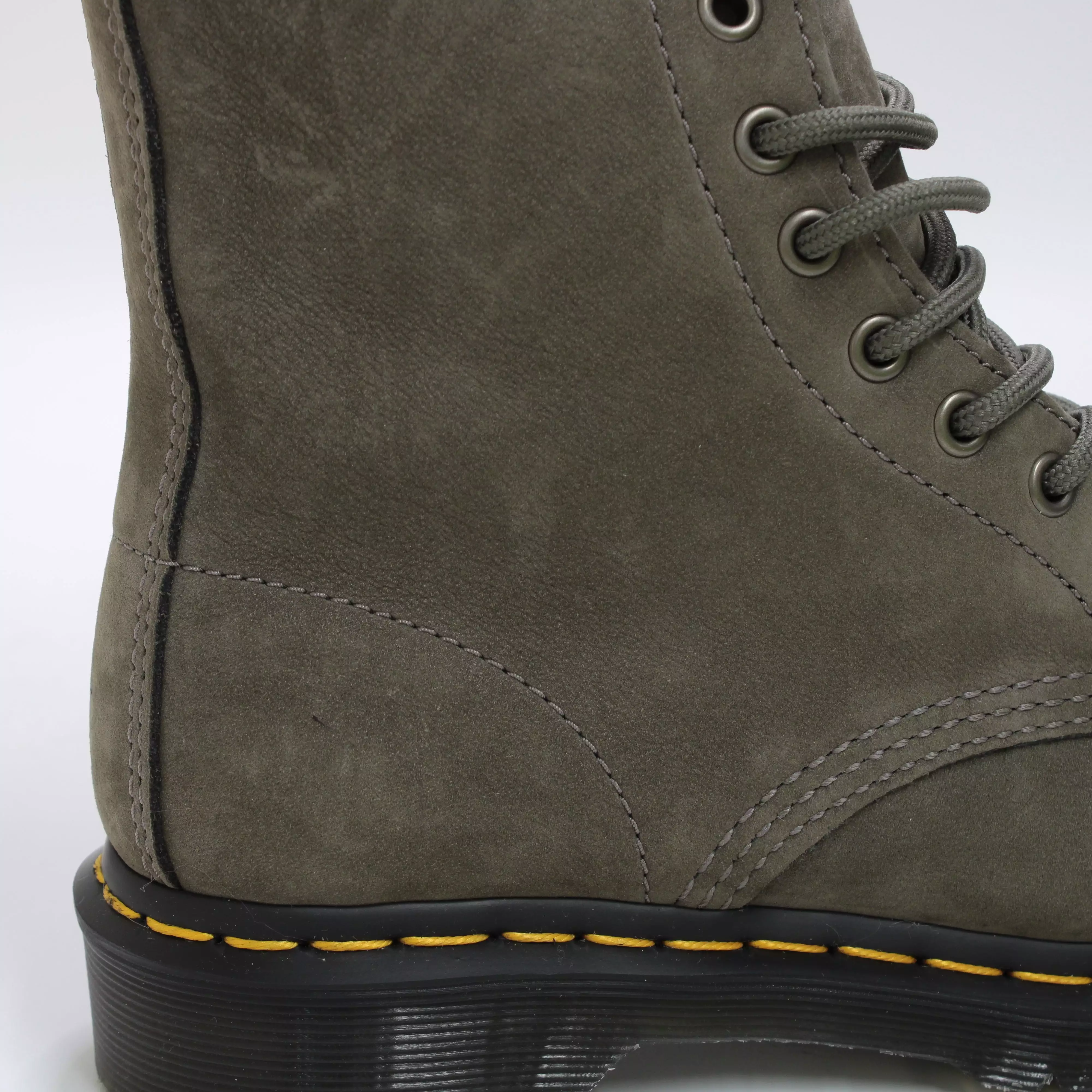 Womens Dr. Martens 1460 Serena 8 Eye Nickel Grey