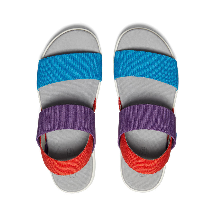 Women's Elle Backstrap Sandal  |  Charisma/Red Clay/Fjord Blue Tri-Tone