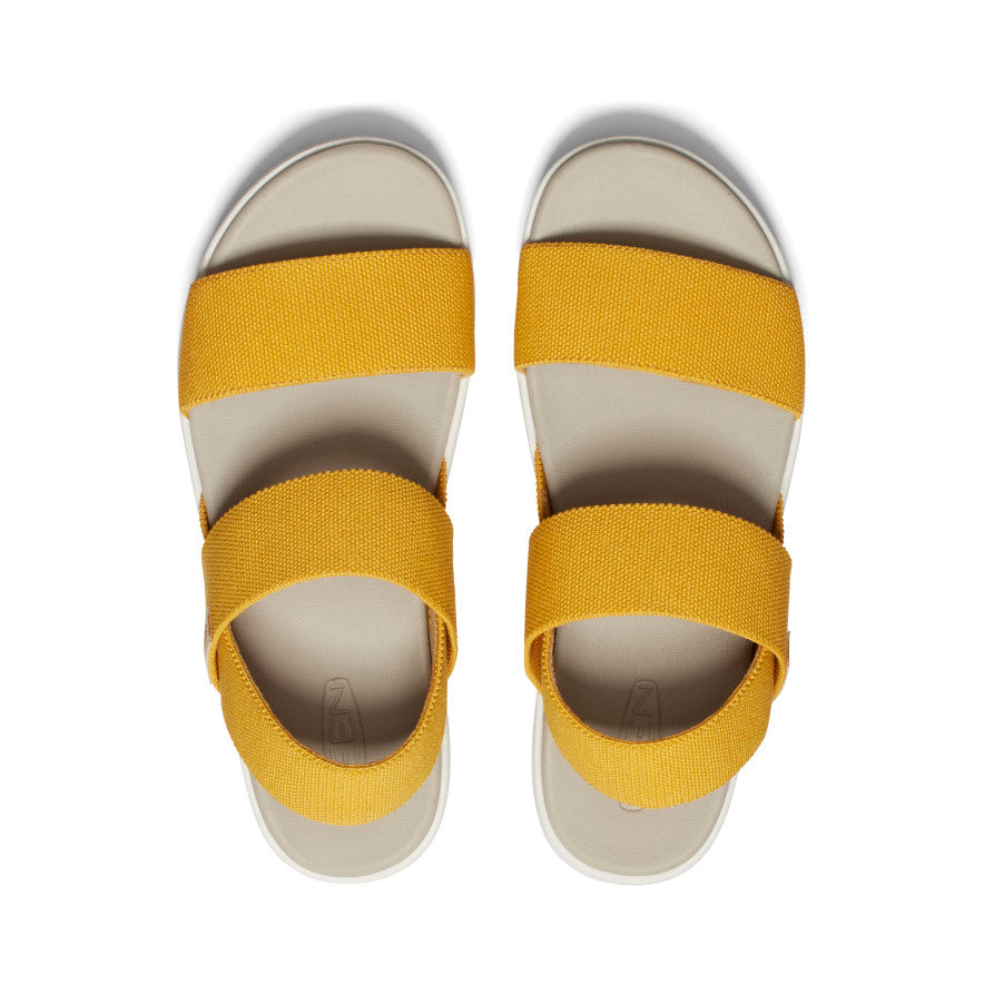 Women's Elle Backstrap Sandal  |  Golden Yellow/Star White