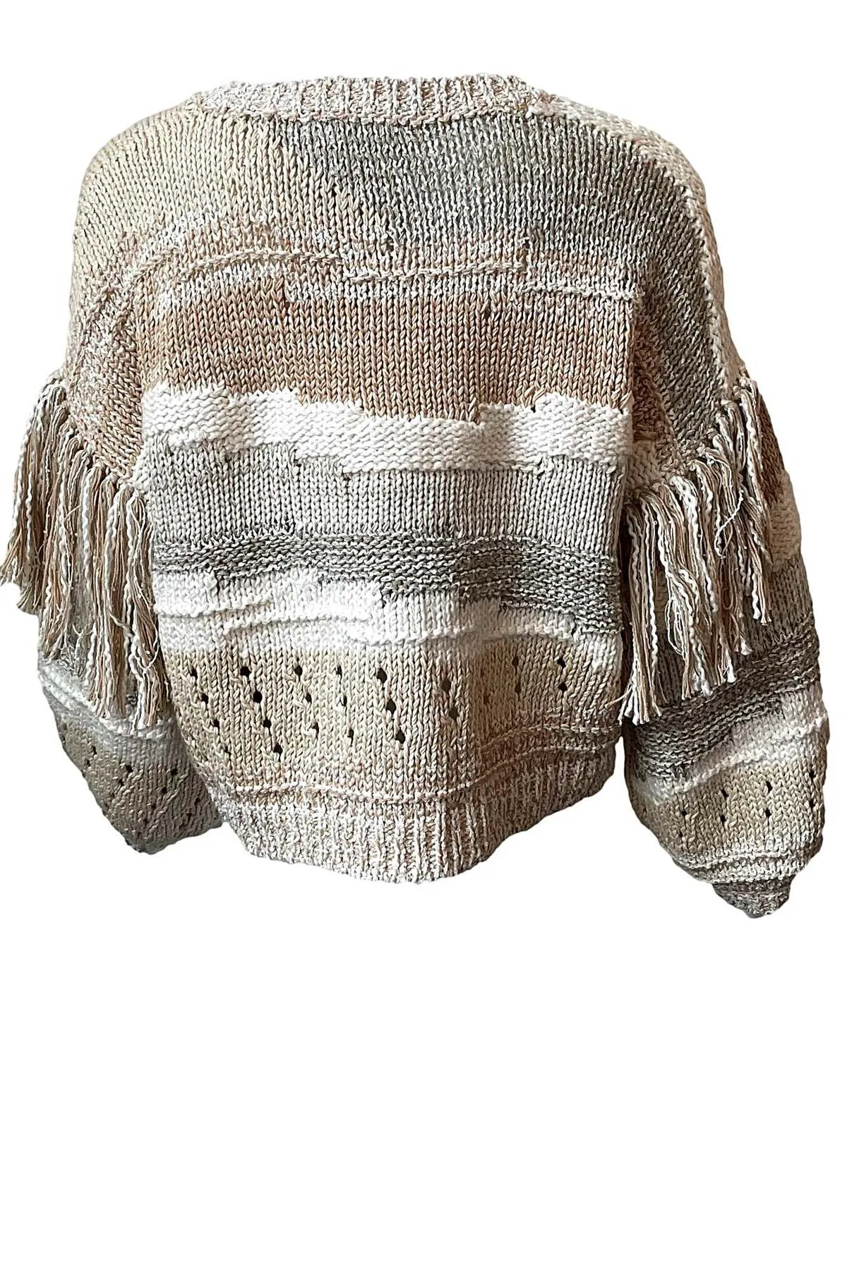 Zora Sweater - Ivory/Sand